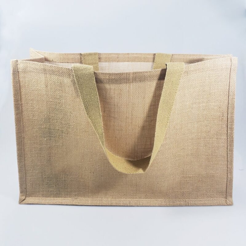 Extra Large Jute - Burlap Shopping Tote Bags - Image 2