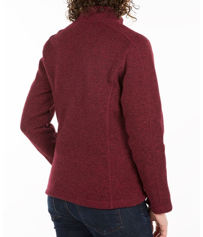 Women's Full Zip Sweater Fleece Jacket - Image 2