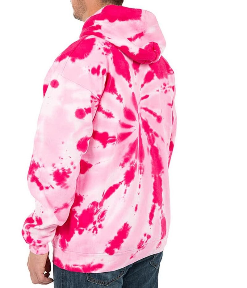 Men's Promotional Tie‑Dye Pullover Hoodie - Image 2