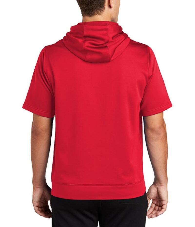 Men's Sport‑Wick Short Sleeve Pullover Hoodie - Image 2