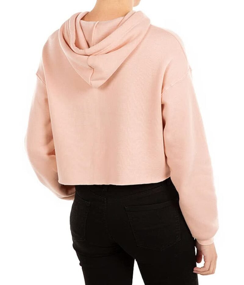 Women's Drop Shoulder Cropped Hoodie - Image 2