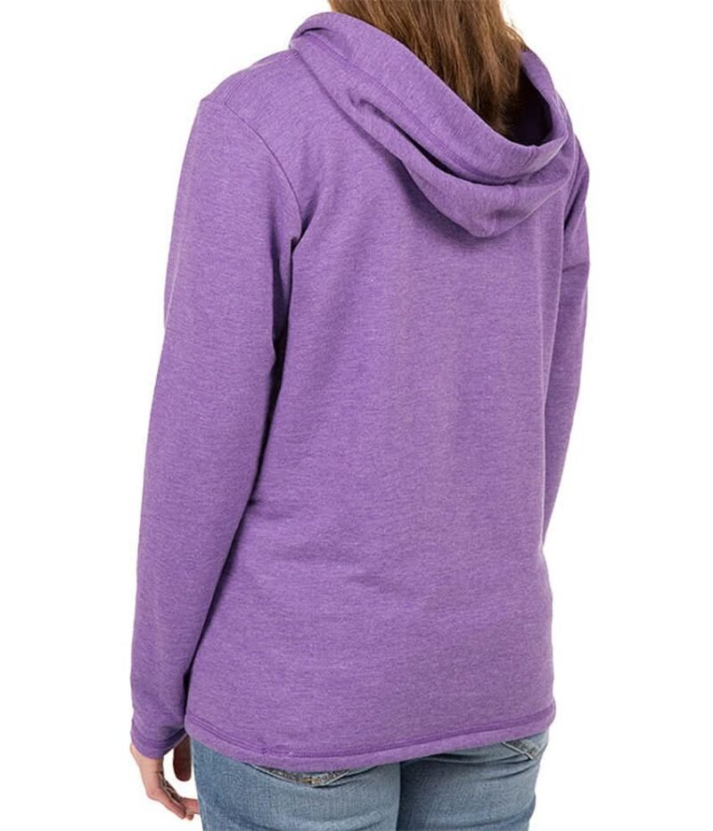 Women's French Terry Pullover Hoodie - Image 2