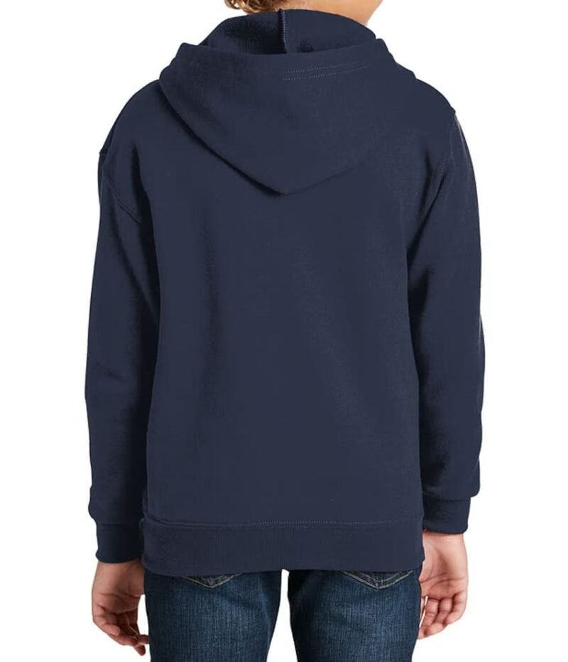 Boys 50% Cotton 50% Polyester Zip Hoodie - Image 2