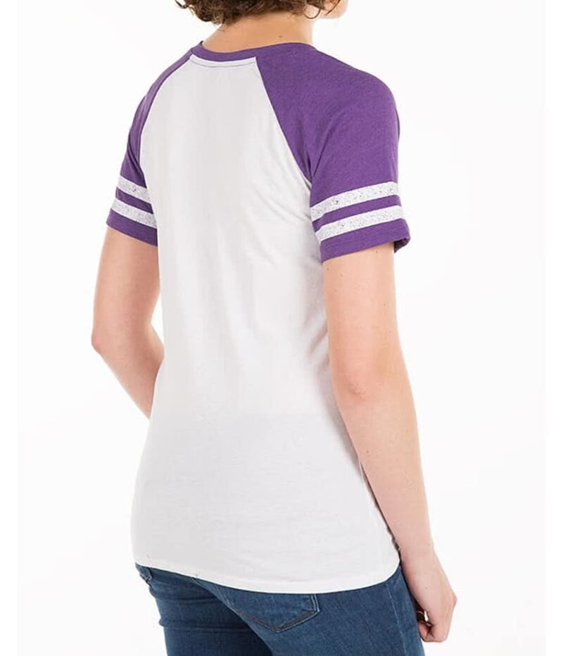 Women's Game Time Cotton V‑Neck T‑shirt - Image 2