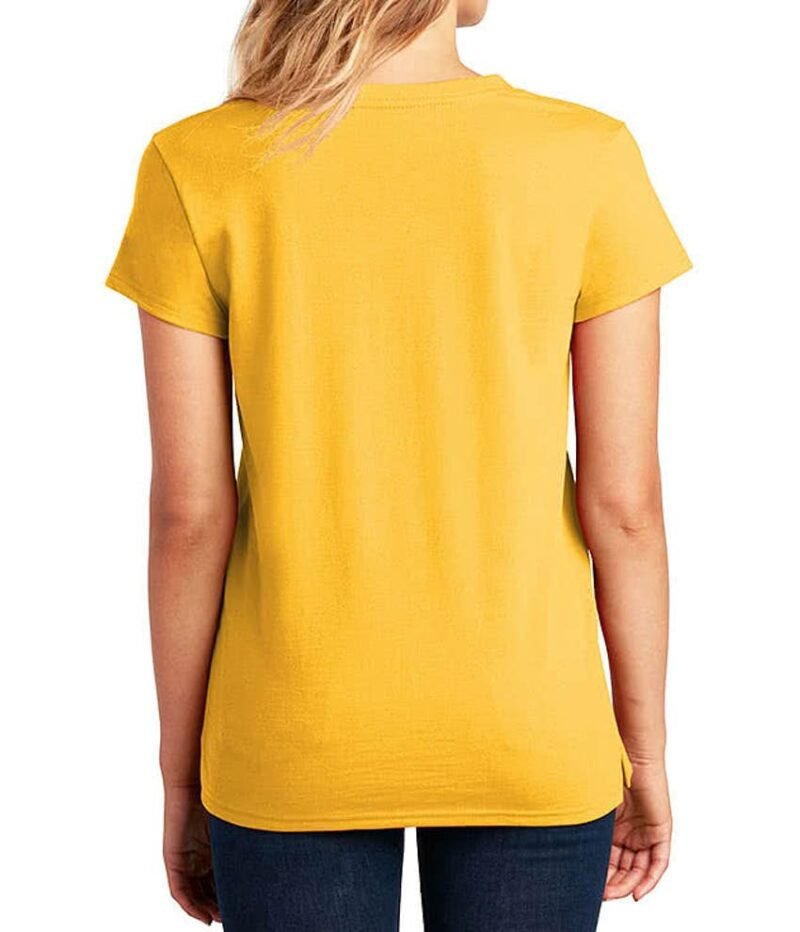 Women's Cotton Re‑Tee V‑Neck T‑shirt - Image 2