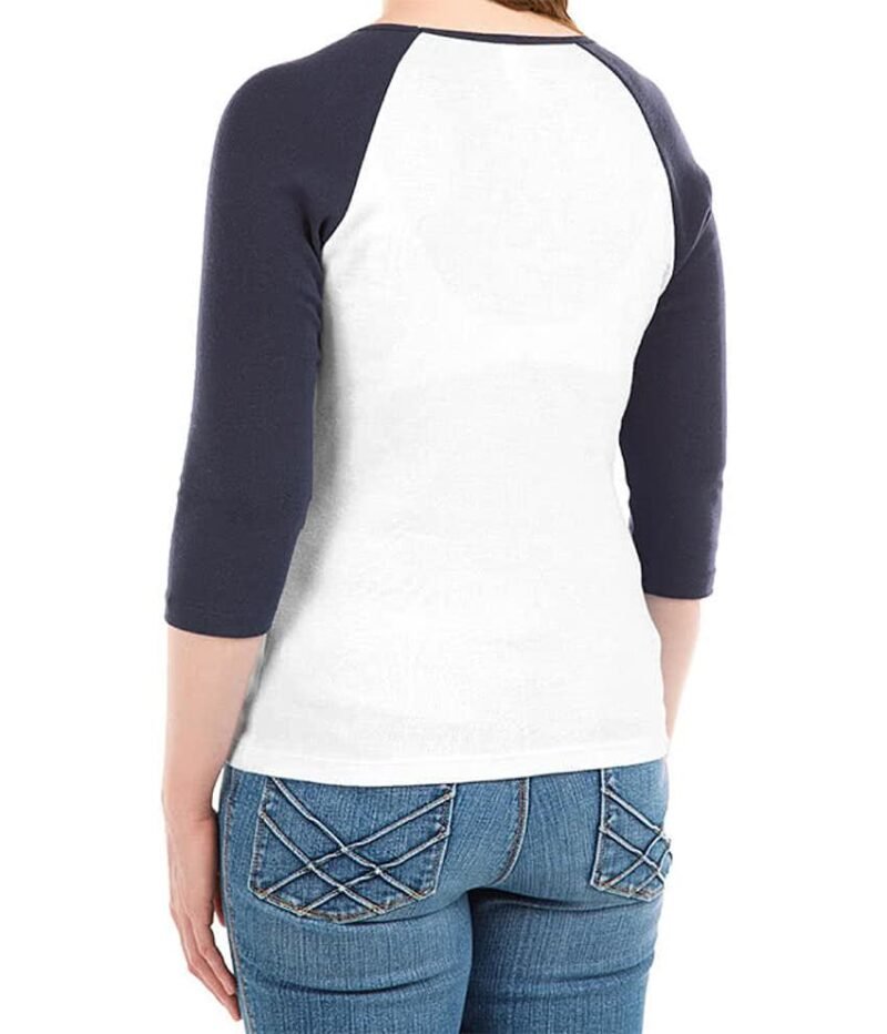 Women's Slim Fit Raglan T‑shirt - Image 2