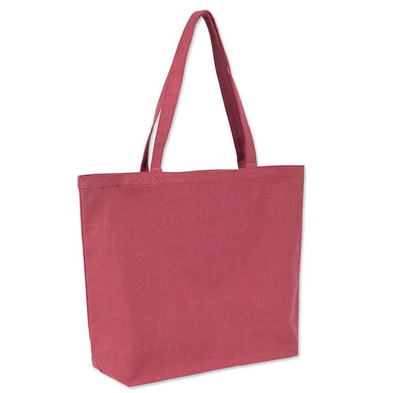 Medium Midweight Pigment Dyed Canvas Tote - Image 3