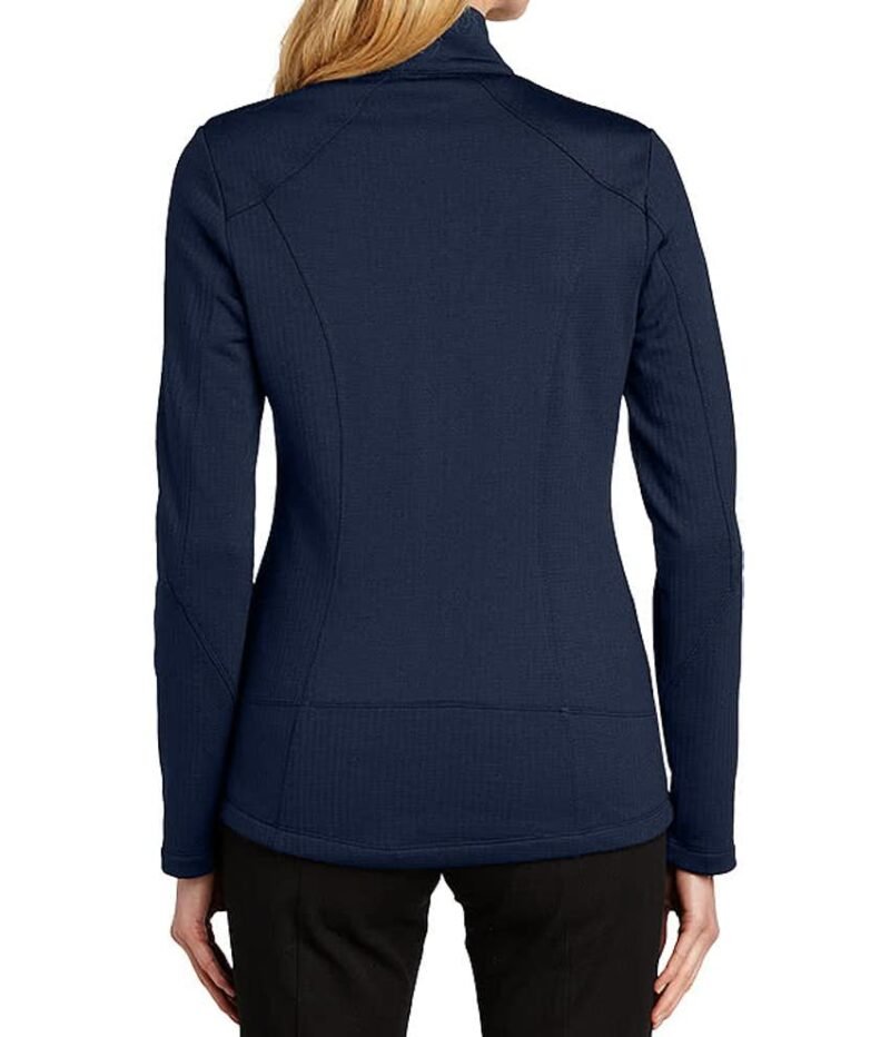 Women's Full Zip Grid Tech Fleece Jacket - Image 3