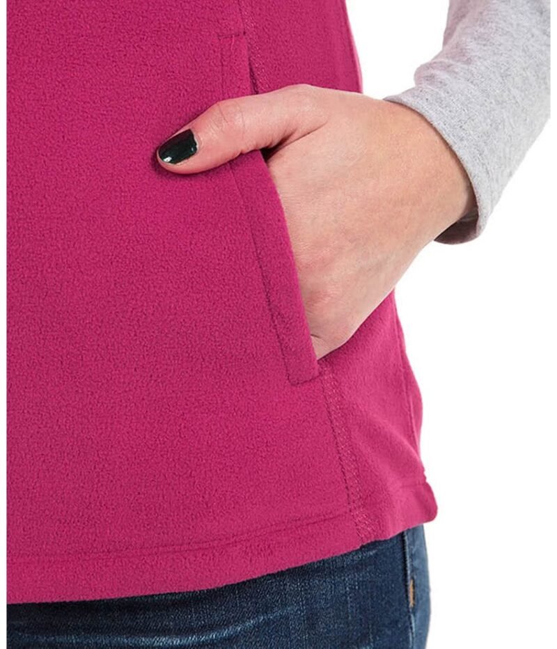 Women's Microfleece Vest - Image 3