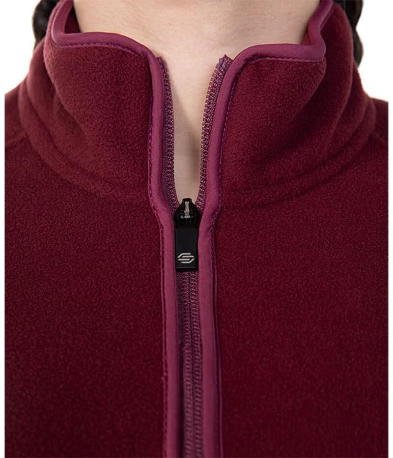 Women's Quarter Zip Fleece Pullover - Image 3