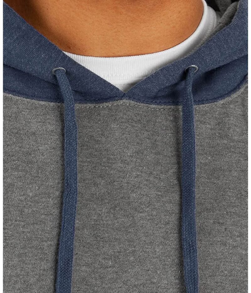 Men's Trading Heather Raglan Pullover Hoodie - Image 3