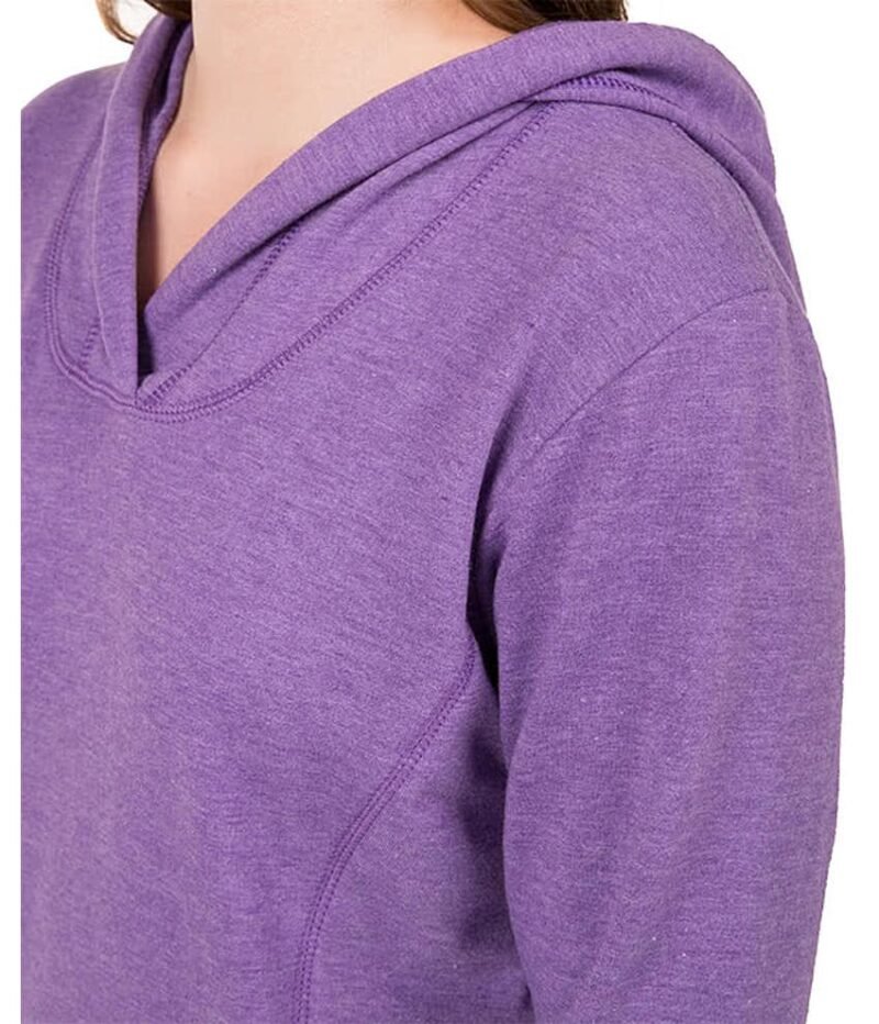 Women's French Terry Pullover Hoodie - Image 3