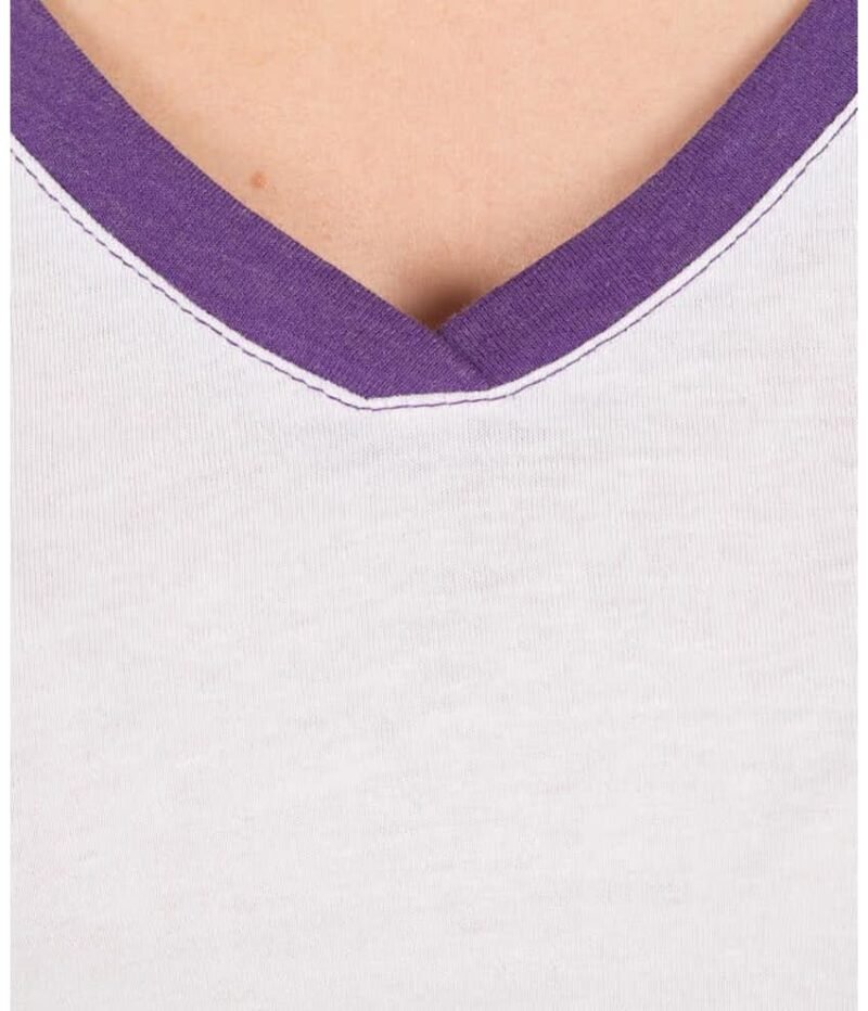 Women's Game Time Cotton V‑Neck T‑shirt - Image 3