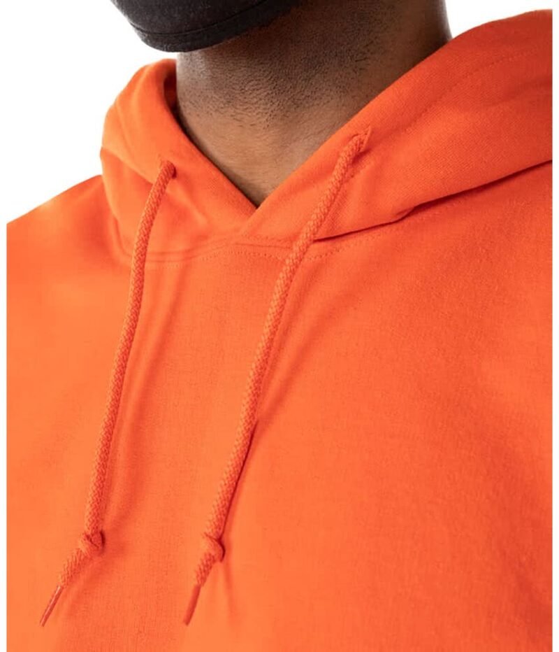 Men's Dry Blend 50% Cotton 50% Polyester Pullover Hoodie - Image 4