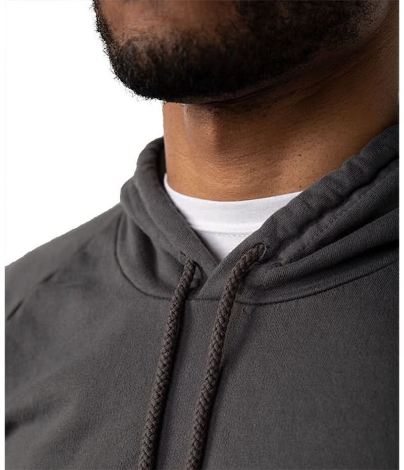 Men's Organic Pullover Hoodie - Image 4