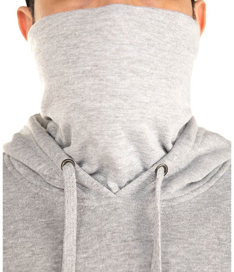 Men's Pullover Hoodie with Gaiter - Image 4