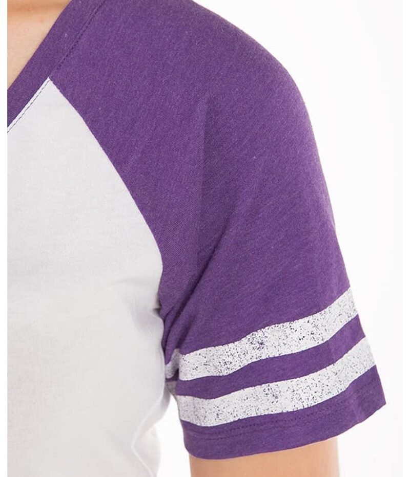 Women's Game Time Cotton V‑Neck T‑shirt - Image 4