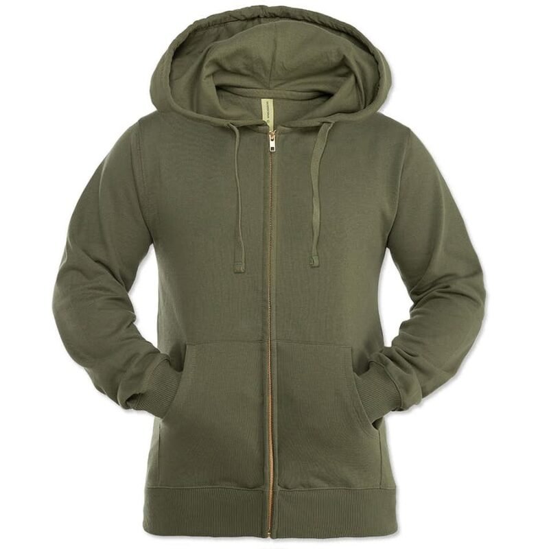 Men's Organic Recycled Zip Hoodie - Image 5