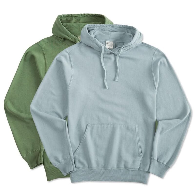 Men's Pigment Dyed Pullover Hoodie - Image 5