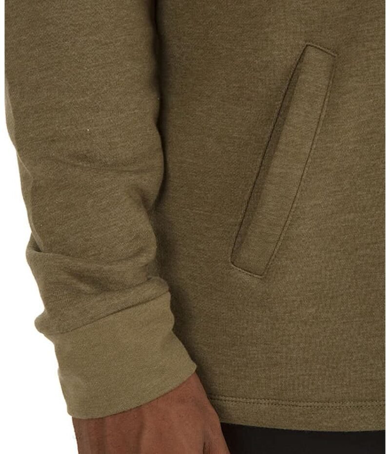 Men's Snow Heather French Terry Pullover Hoodie - Image 5