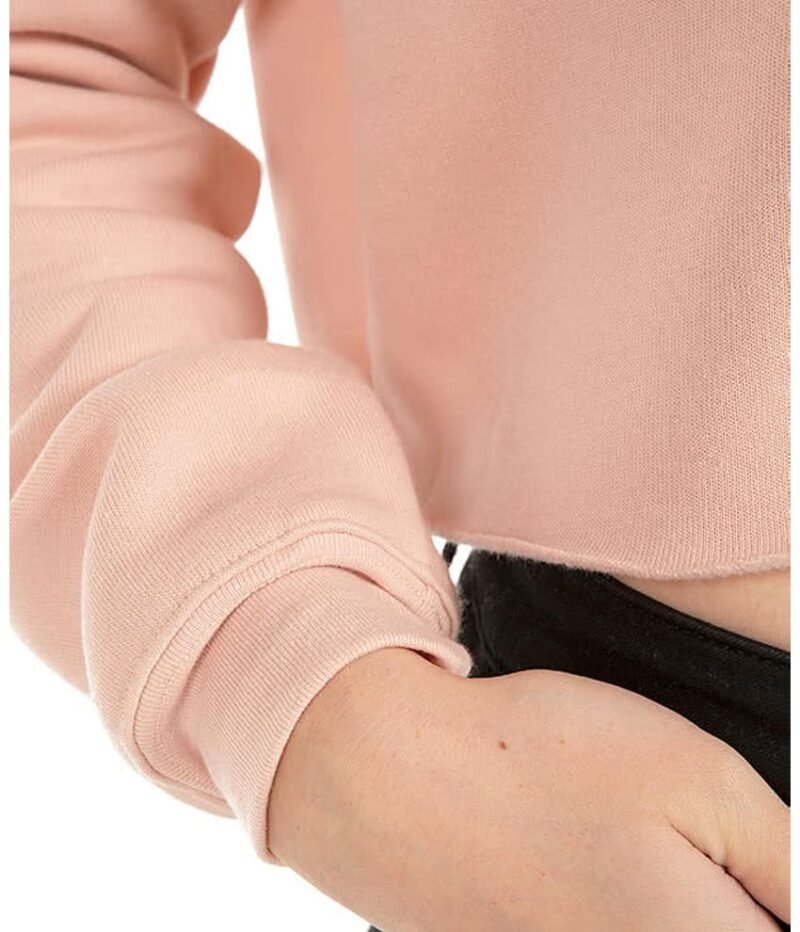 Women's Drop Shoulder Cropped Hoodie - Image 5