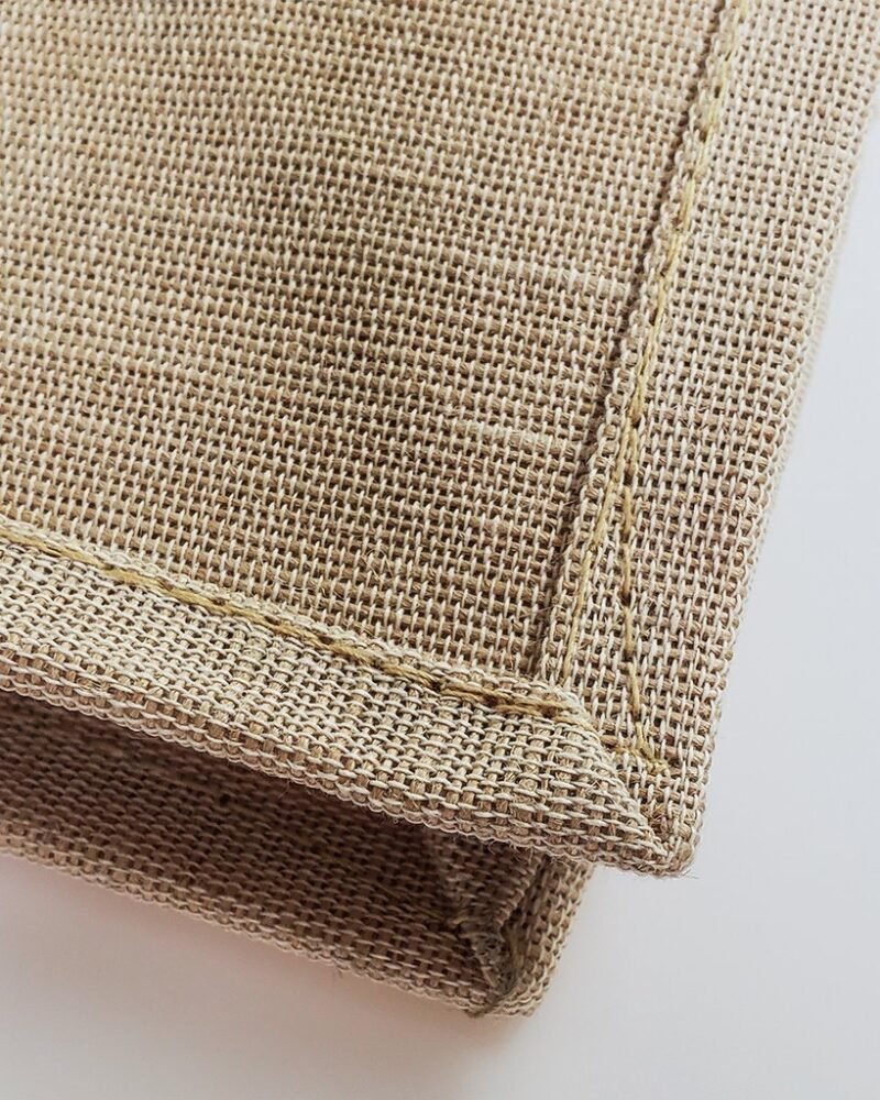 Cute Burlap Bags -Totes (Jute & Cotton Blend) - Image 5