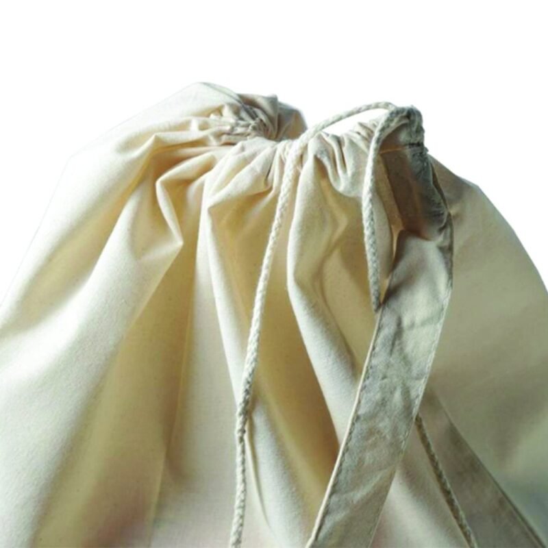 Premium Cotton Laundry Bags With Shoulder Strap - Image 5