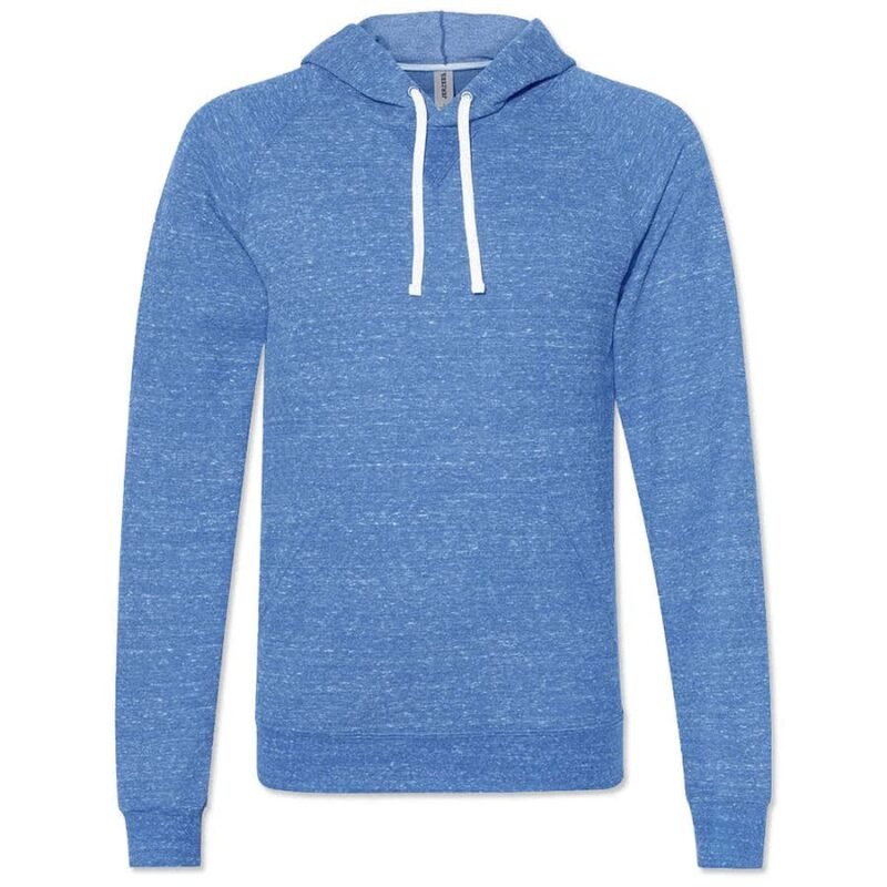 Men's Snow Heather French Terry Pullover Hoodie - Image 6