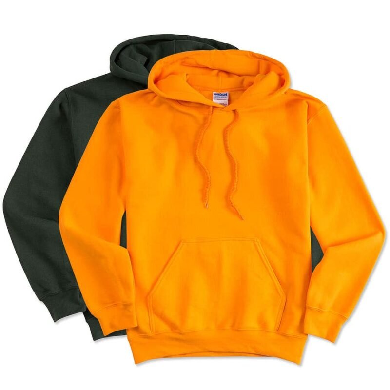 Men's Dry Blend 50% Cotton 50% Polyester Pullover Hoodie - Image 7