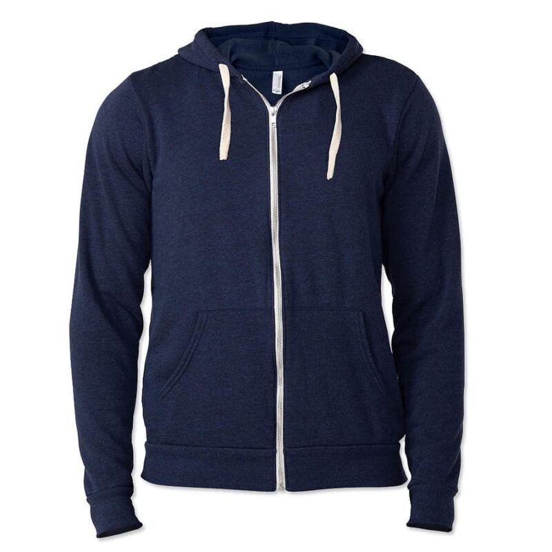 Men's Tri‑Blend Zip Hoodie - Image 8