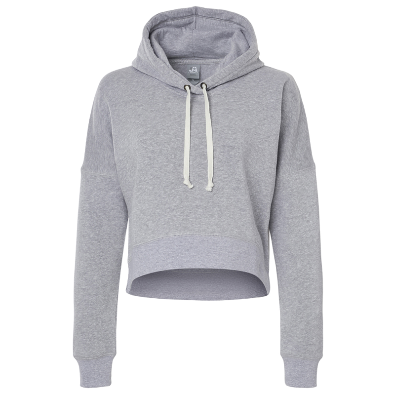 Women's Eco Tri‑Blend Cropped Hoodie - Image 4