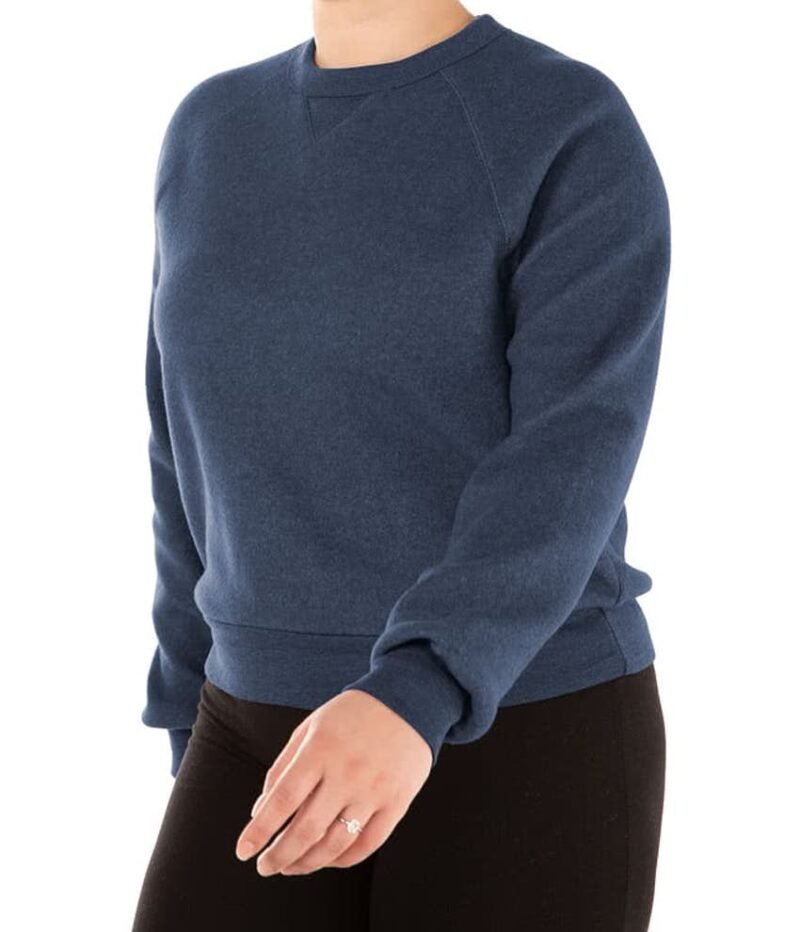 Women's Eco‑Teddy Crewneck Sweatshirt