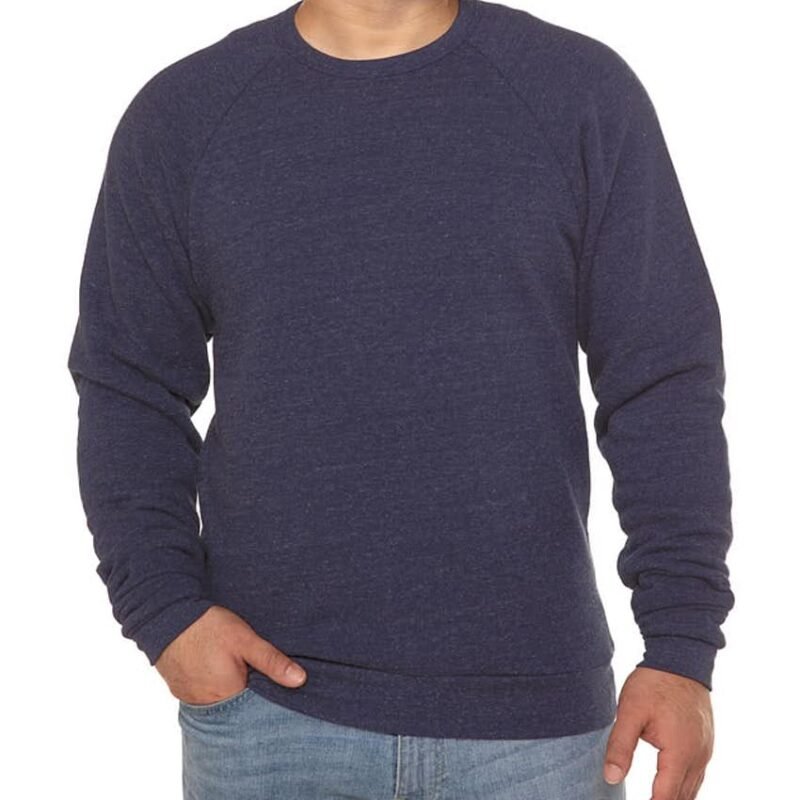 Men's Tri‑Blend Crewneck Sweatshirt