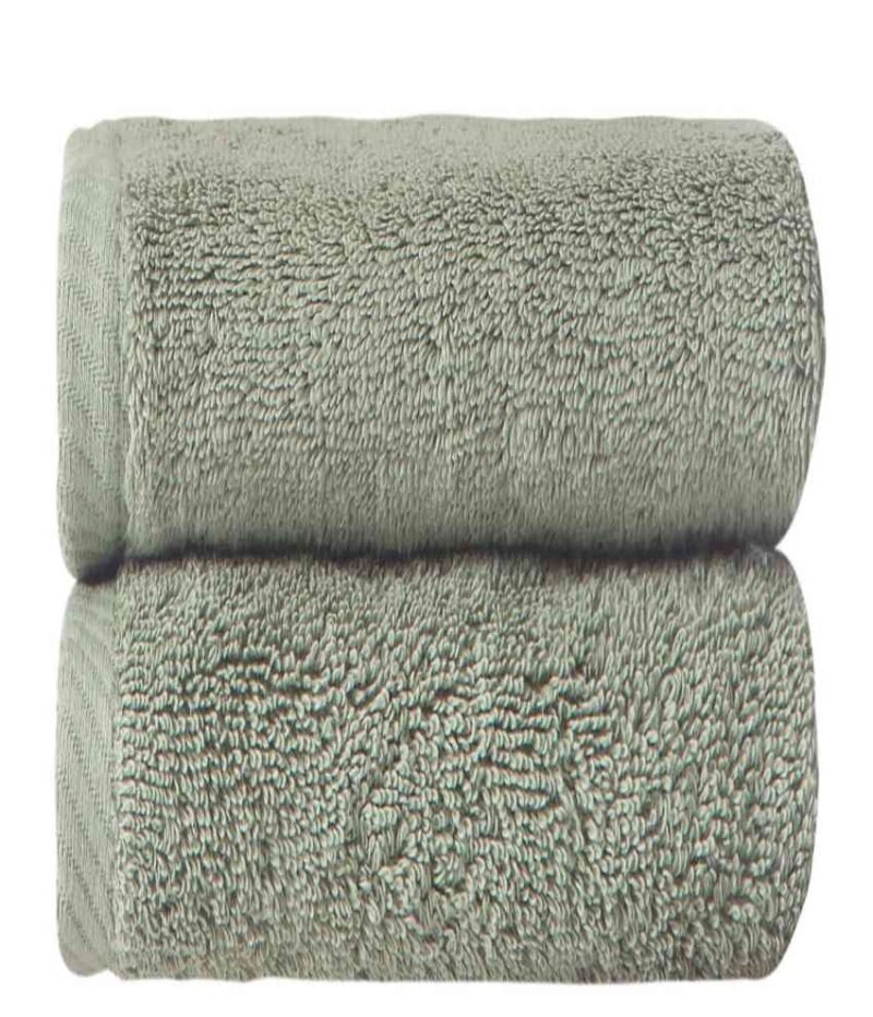 2 Piece Cotton Washcloth Towel Set