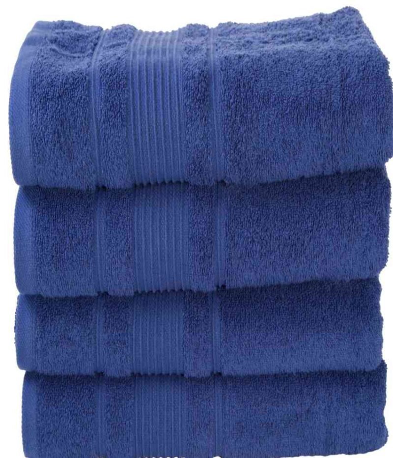 4 Piece Cotton Bath Towel Set