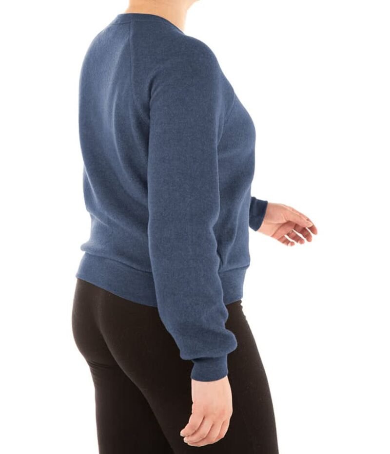 Women's Eco‑Teddy Crewneck Sweatshirt - Image 2