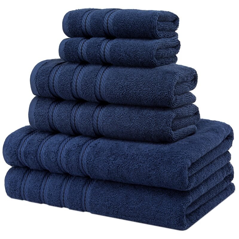 6 Piece Cotton Towel Set - Image 2