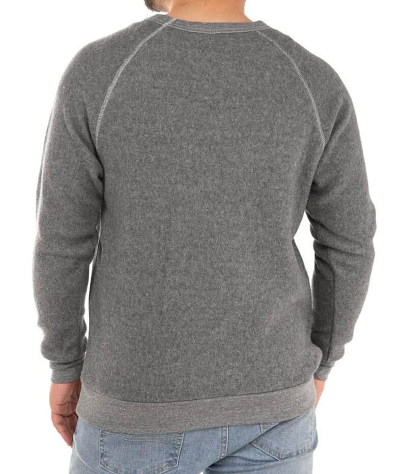 Men's Eco‑Teddy Crewneck Sweatshirt - Image 2