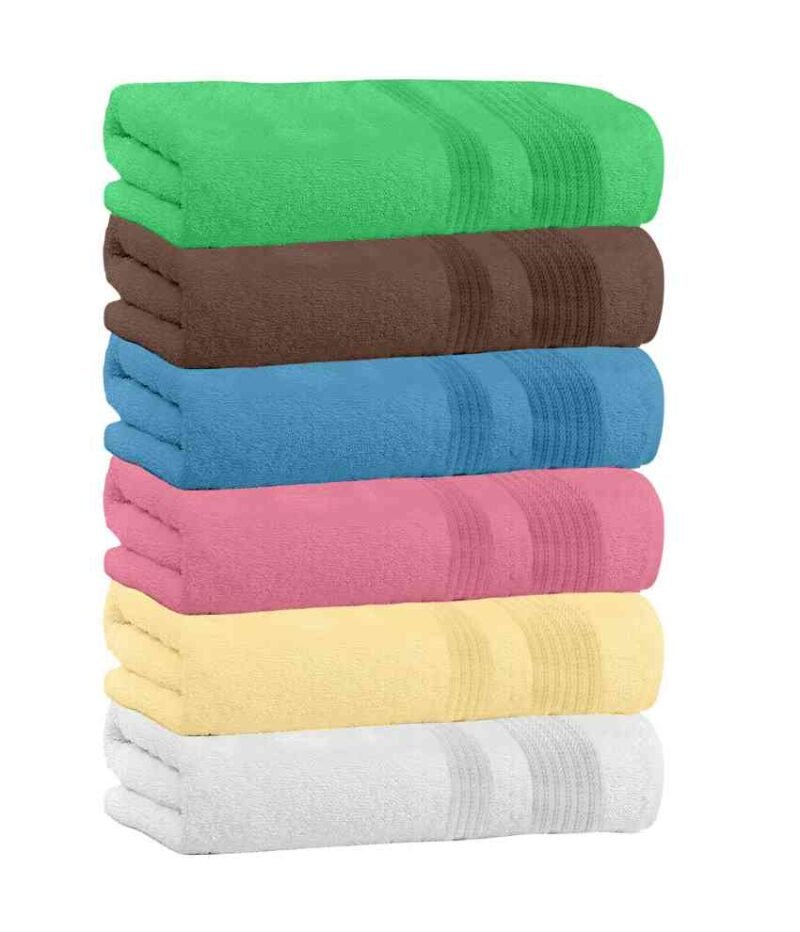 5 Piece 100% Cotton Bath Towel Set