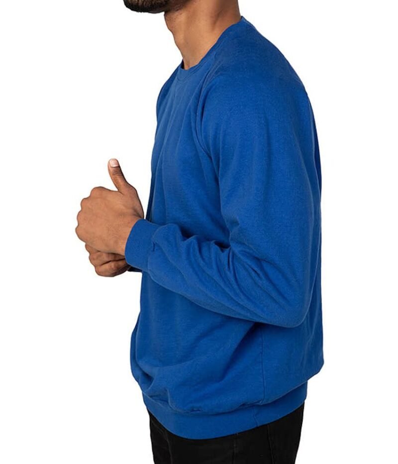 Men's Organic Crewneck Sweatshirt - Image 3