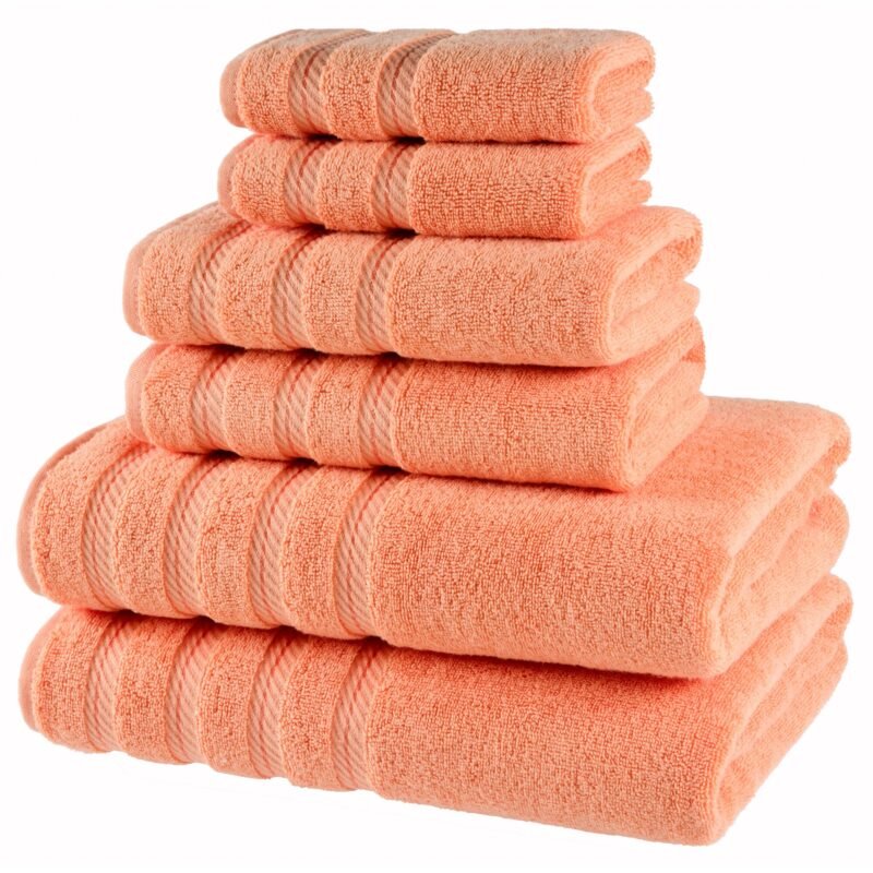 6 Piece Cotton Towel Set - Image 3