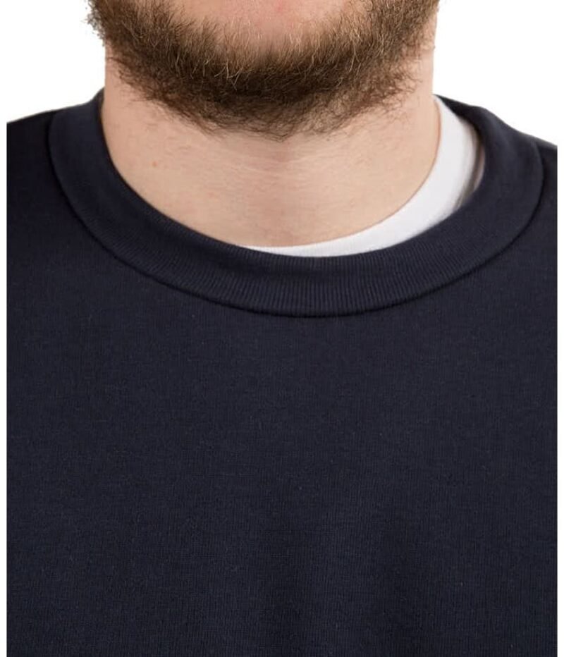 Men's Drop Shoulder Fleece Crewneck Sweatshirt - Image 3