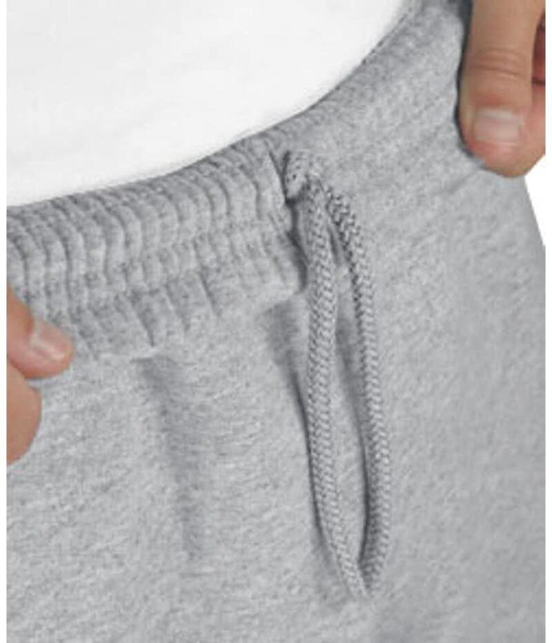 Men's 50% Cotton 50% Polyester Closed Bottom Sweatpants - Image 4