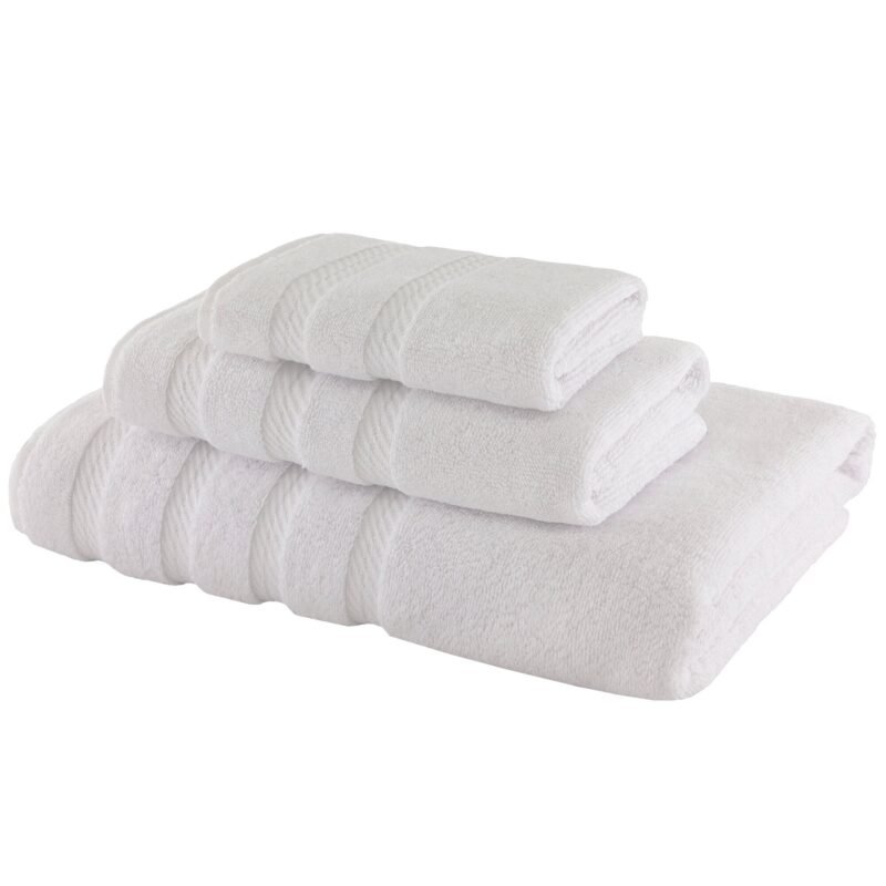 3 Piece 100% Cotton Towel Set - Image 4