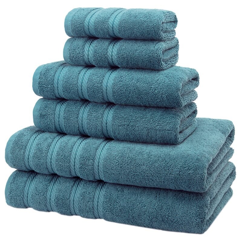 6 Piece Cotton Towel Set - Image 4