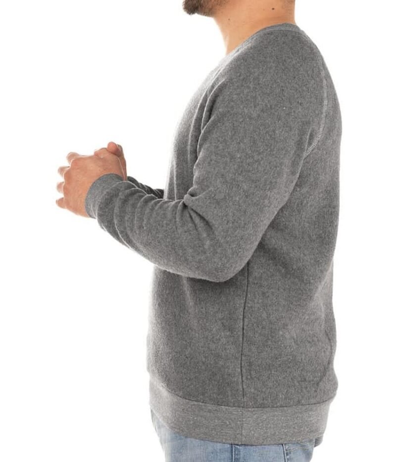 Men's Eco‑Teddy Crewneck Sweatshirt - Image 4