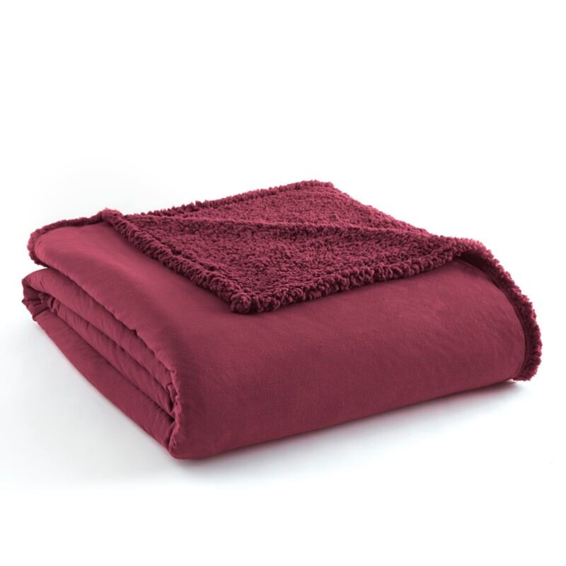 Micro Flannel Sherpa Blanket - Image 4