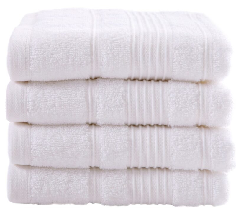 4 Piece Cotton Hand Towel Set (Set of 4) - Image 5