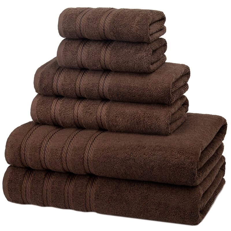 6 Piece Cotton Towel Set - Image 5