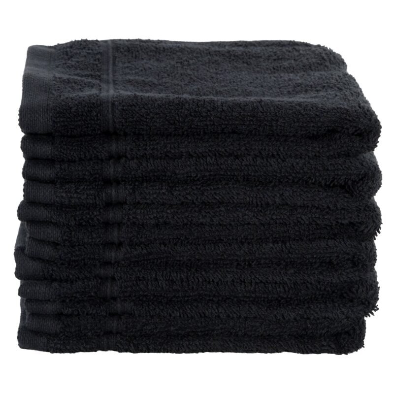 6 Piece 100% Cotton Washcloth Towel Set - Image 5